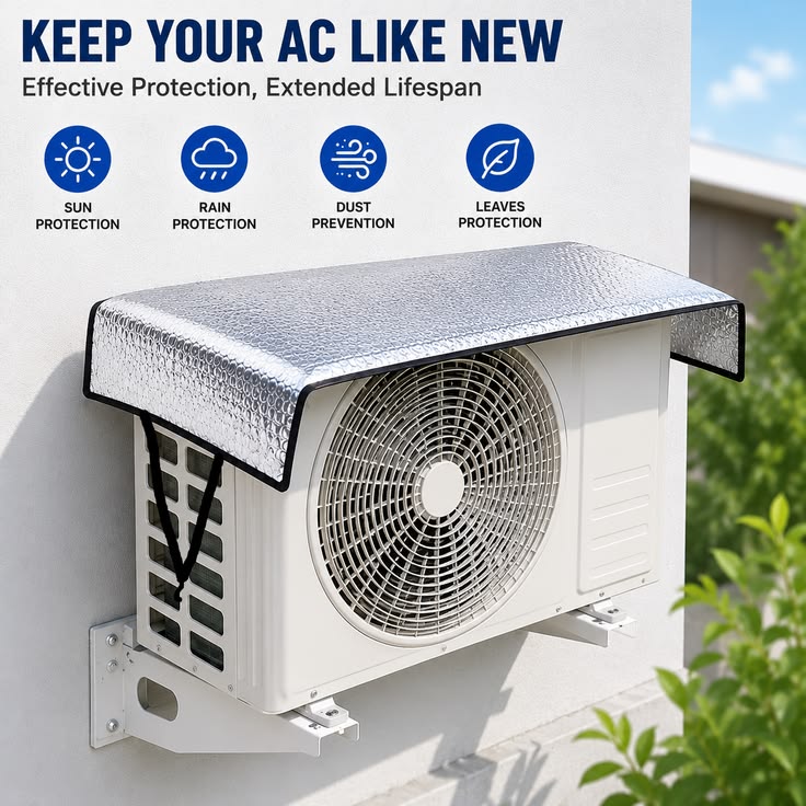 Air Conditioner Protective Cover - (IMPORTED)