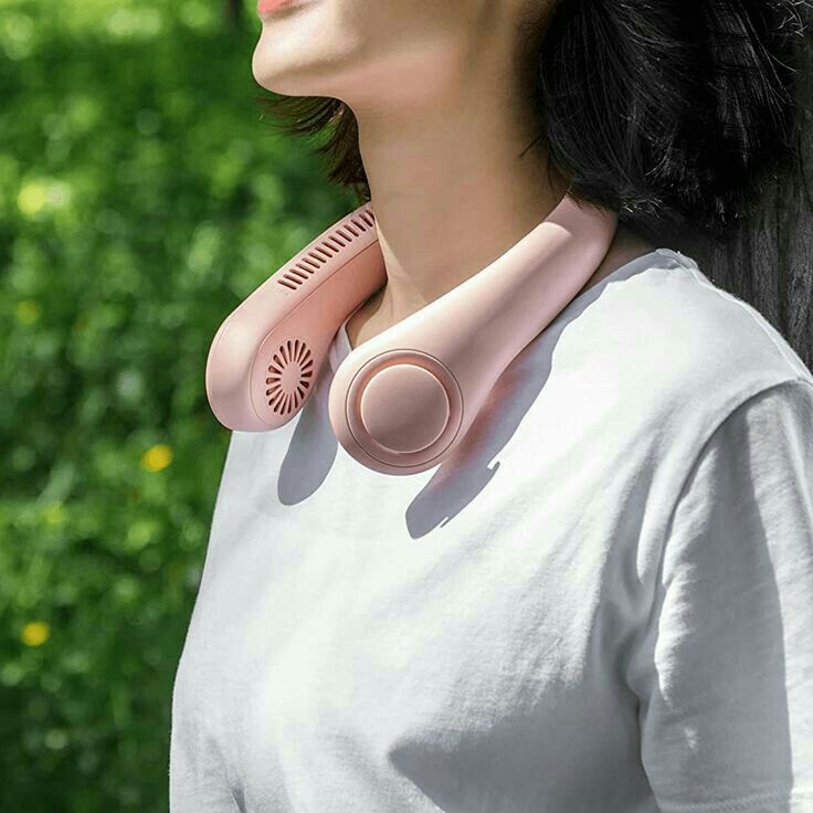 Portable Bladeless Hanging Neck Fan