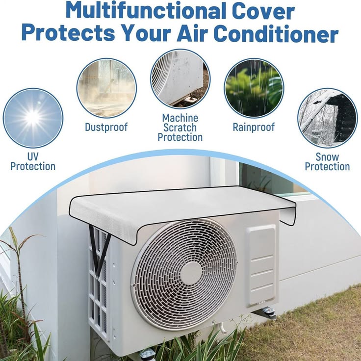 Air Conditioner Protective Cover - (IMPORTED)