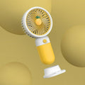 Mini Portable Handeled Fan With Rechargeable Battery