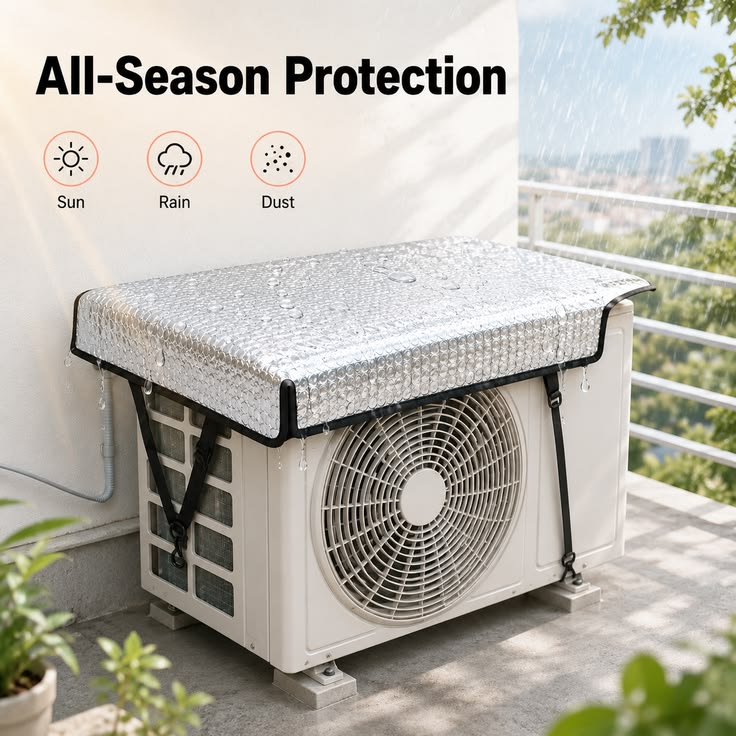 Air Conditioner Protective Cover - (IMPORTED)