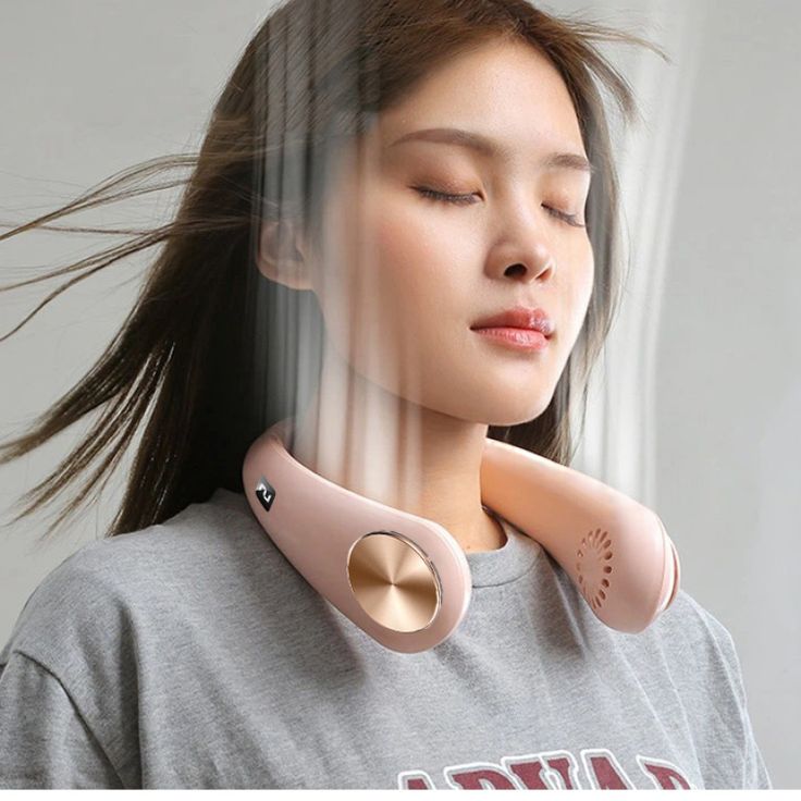 Portable Bladeless Hanging Neck Fan