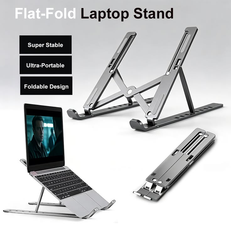 Aluminium Foldable Laptop Stand