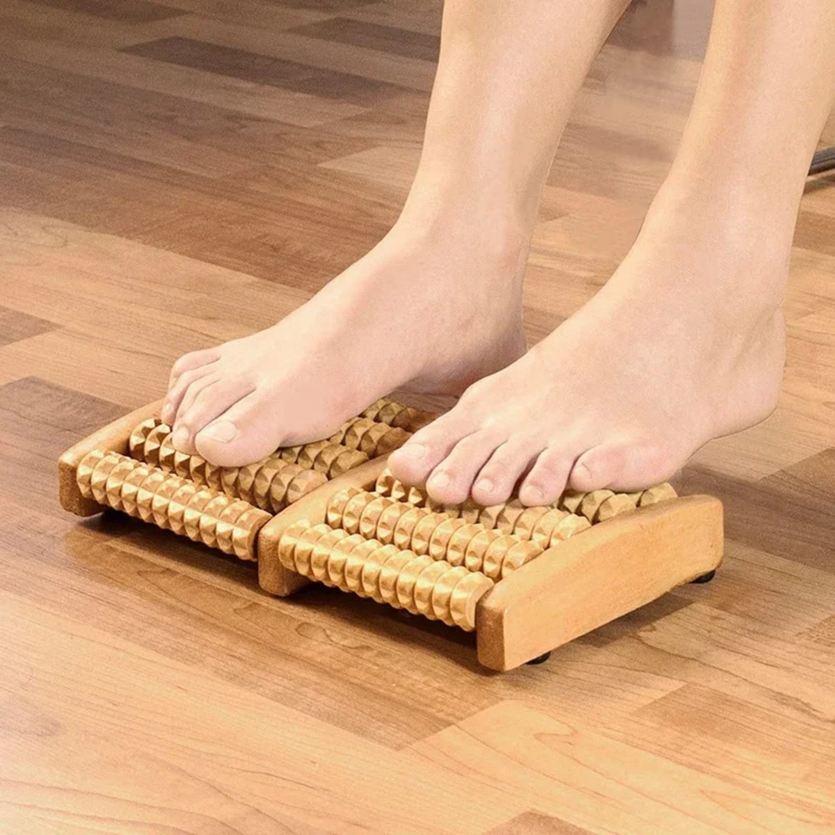 Wooden Foot Massager