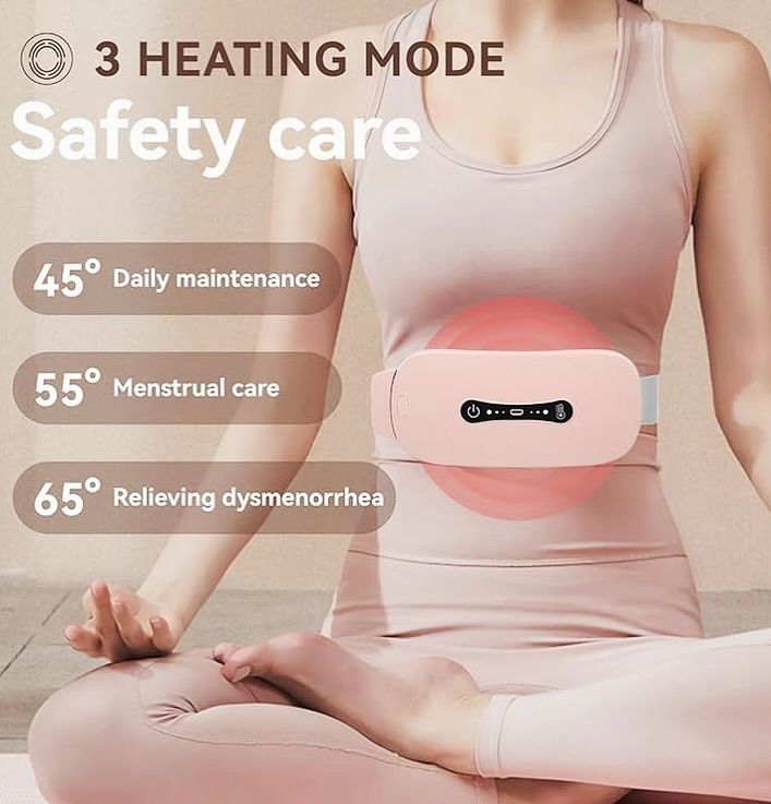 Menstrual Period Heating Belt for Cramps Massage